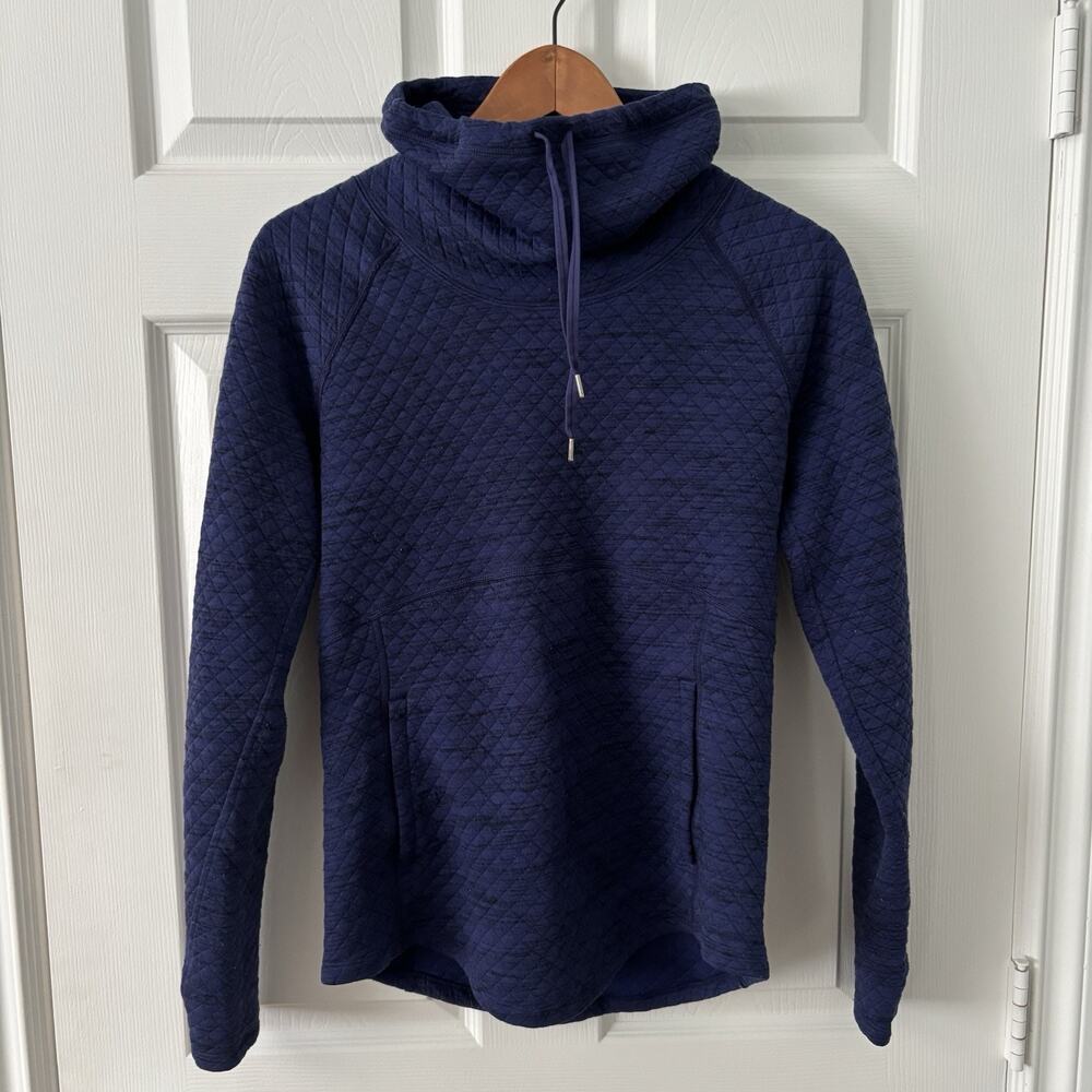 Marmot Annie Long Sleeve Pullover Sweatshirt Deep Dusk Blue Womens M